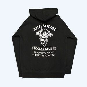 Anti Social Social Club x My Hero Academia Class 1-A hoodie